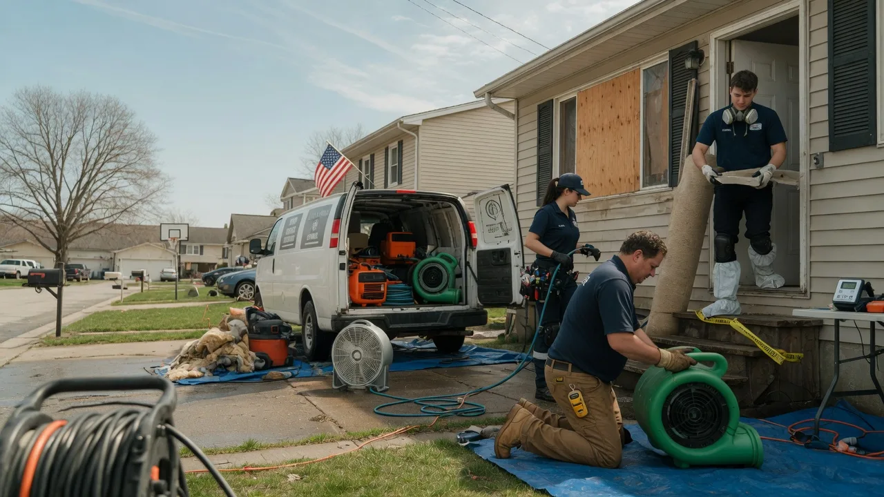 Water Damage Restoration in Manitou, KY near me